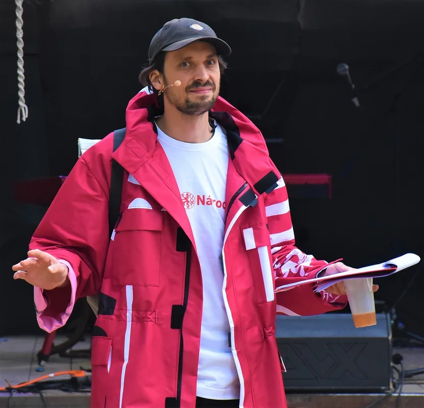 Matyáš Řezníček, herec a hlavní hvězda komedie Poberta