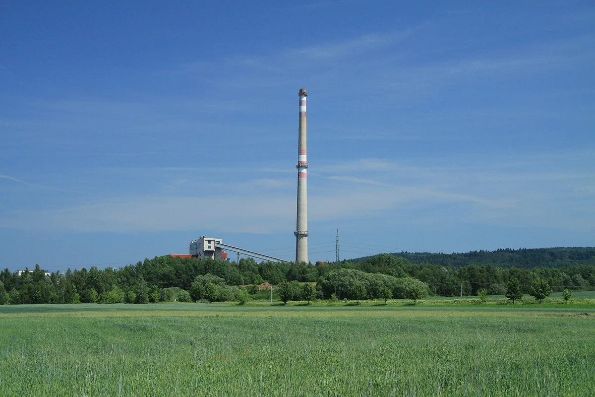 Teplárna u Smrkovic zásobující dálkovým teplem české domácnosti