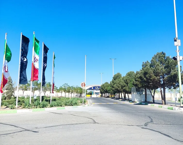 Vstup do jaderného zařízení Natanz v Íránu – cíl mírového plánu USA