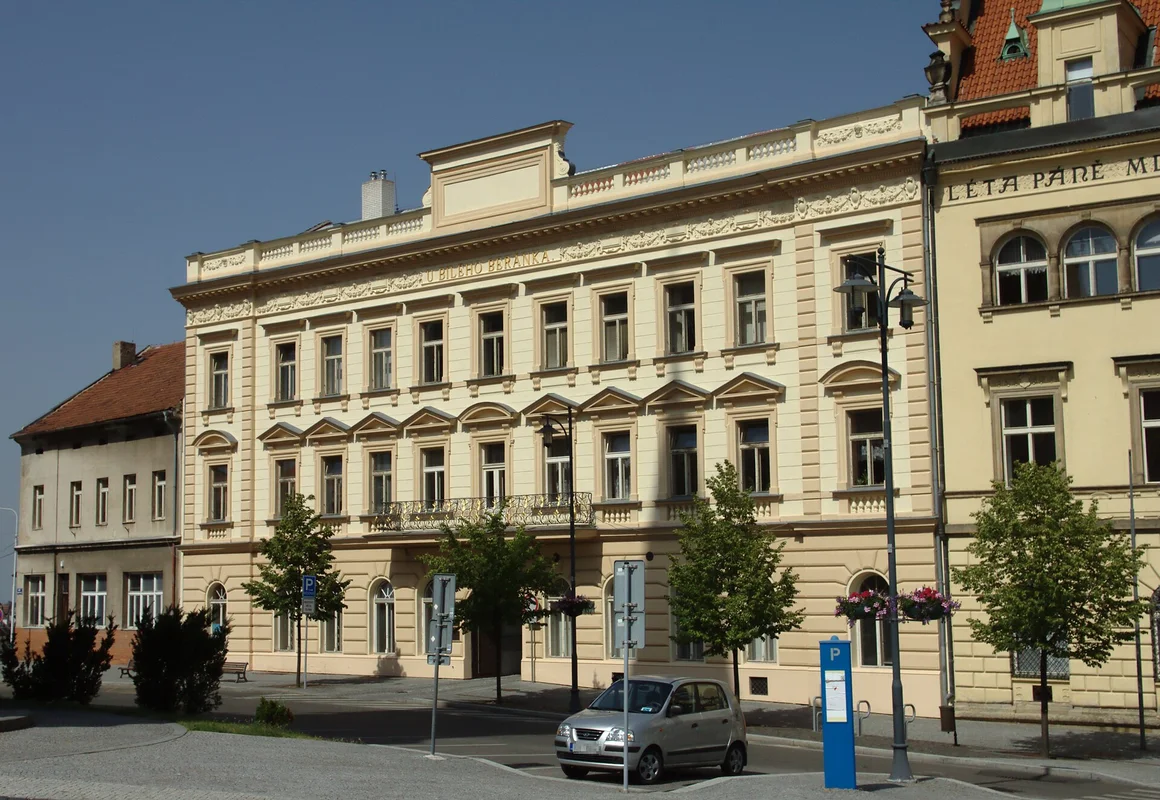Náměstí starosty Pavla v Kladně — historické centrum města s architekturou 19. století