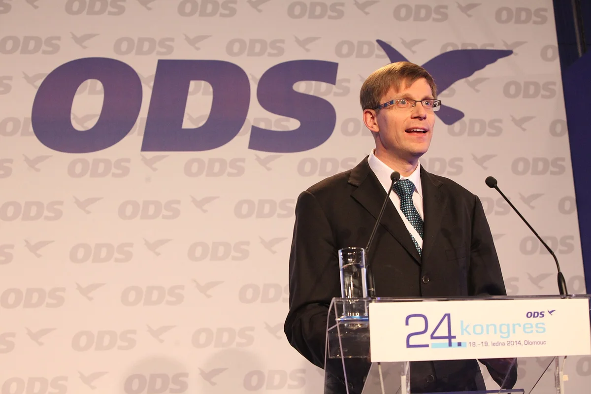 Martin Kupka na kongresu ODS — stínová vláda ODS 2026