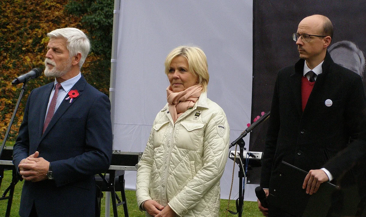 Prezident Petr Pavel pronáší projev na veřejné akci