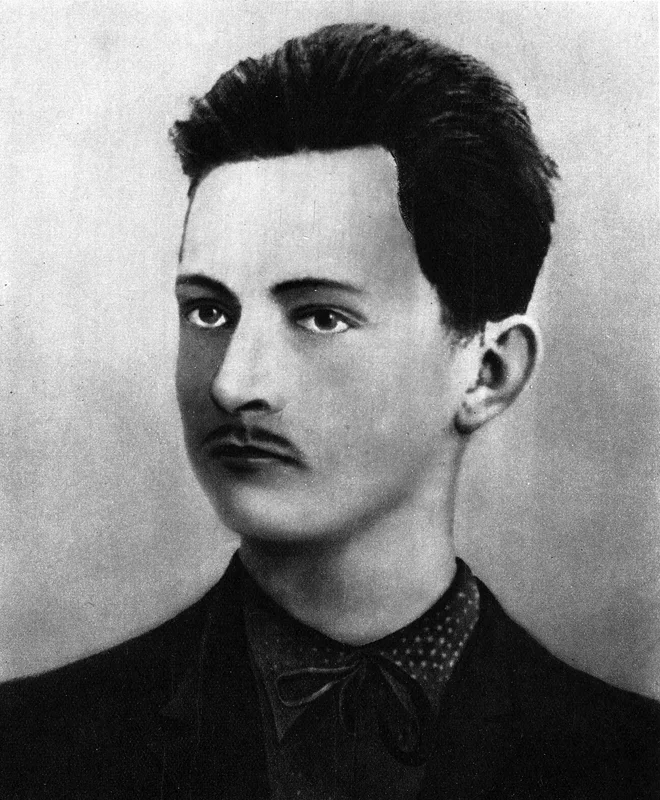 Felix Džeržinský zakladatel sovětské tajné policie Čeka na historickém portrétu z roku 1898