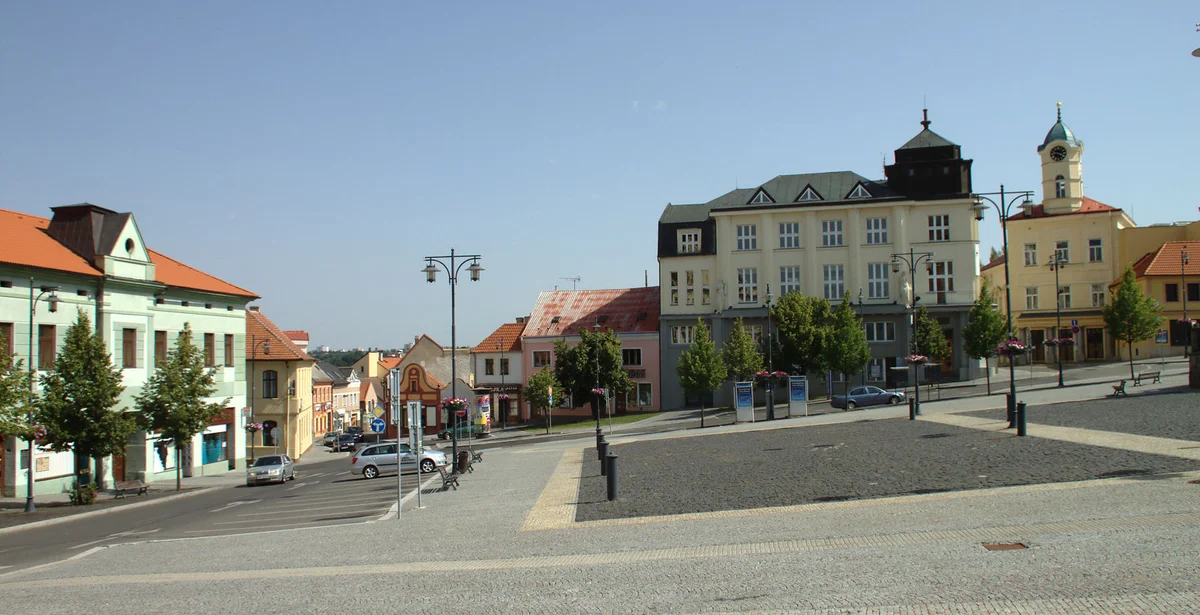 Náměstí Starosty Pavla v Kladně, místo konání Kladenského festivalu 2026
