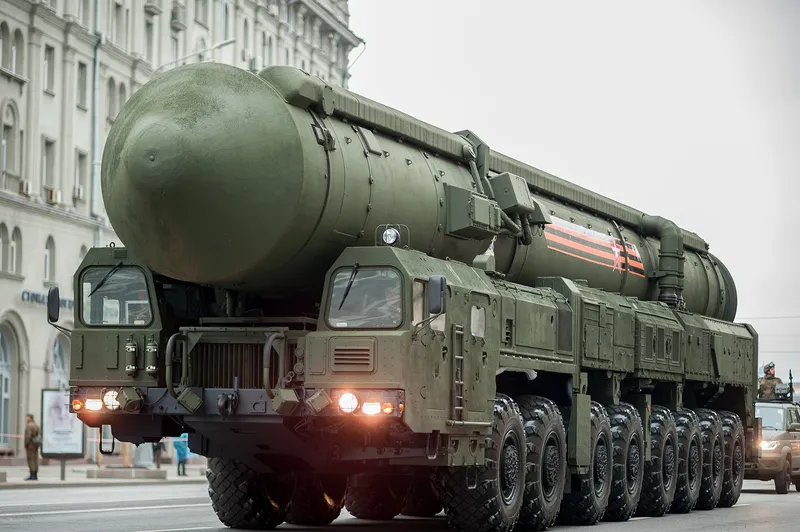 Mobilní raketový systém RS-24 Jars při jaderném cvičení ruské armády 2026
