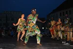 Umělec na festivalu pouličního divadla Komedianti v ulicích v Táboře