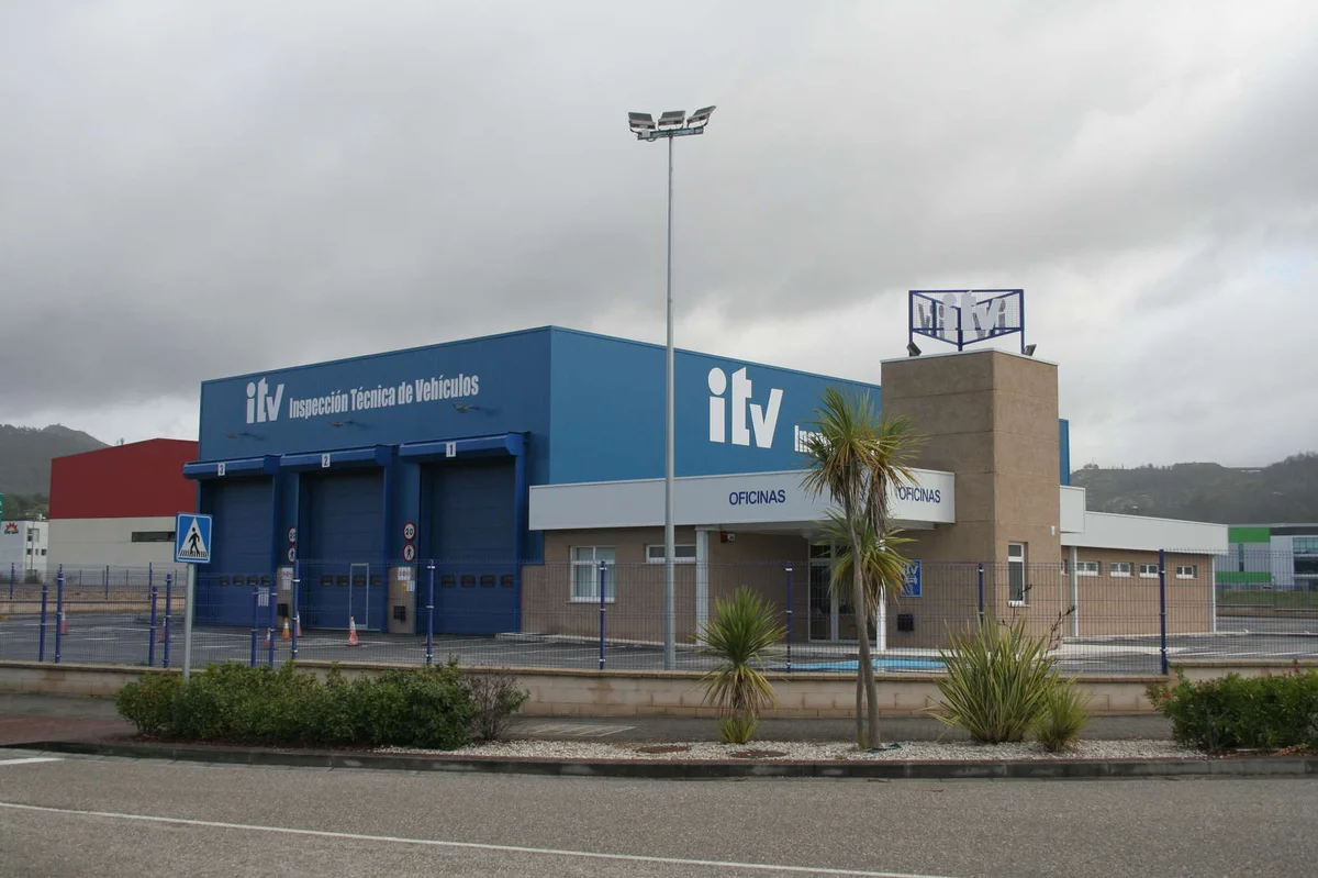 Estación de ITV para la matriculación de un coche importado en España