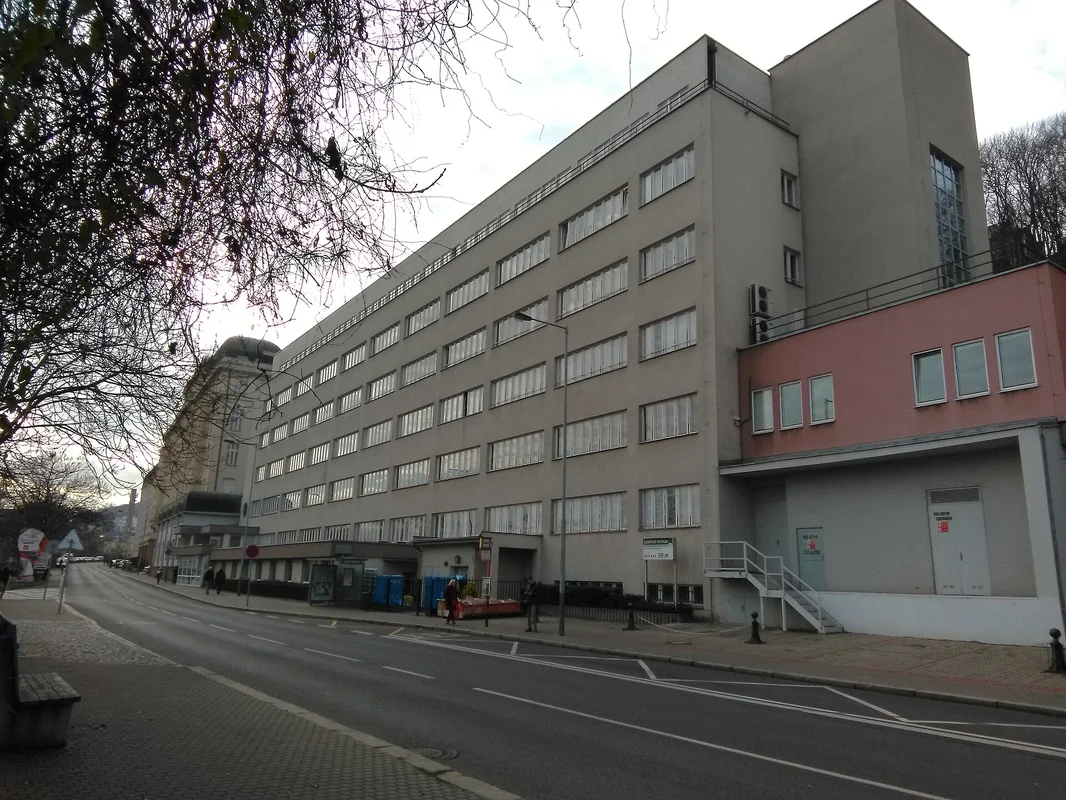 Budova ČSSZ v Praze pro žádosti o invalidní důchod