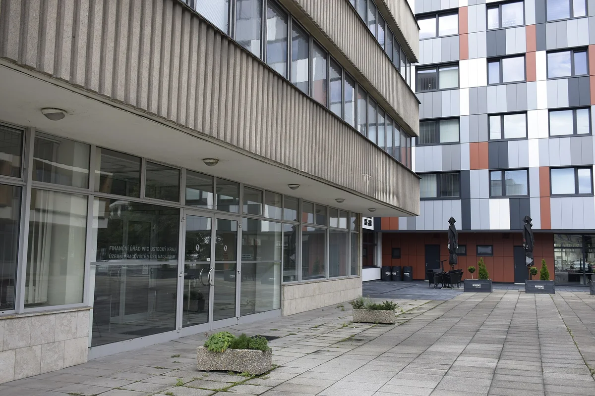 Czech finanční úřad tax office building where foreigners register for a DIČ