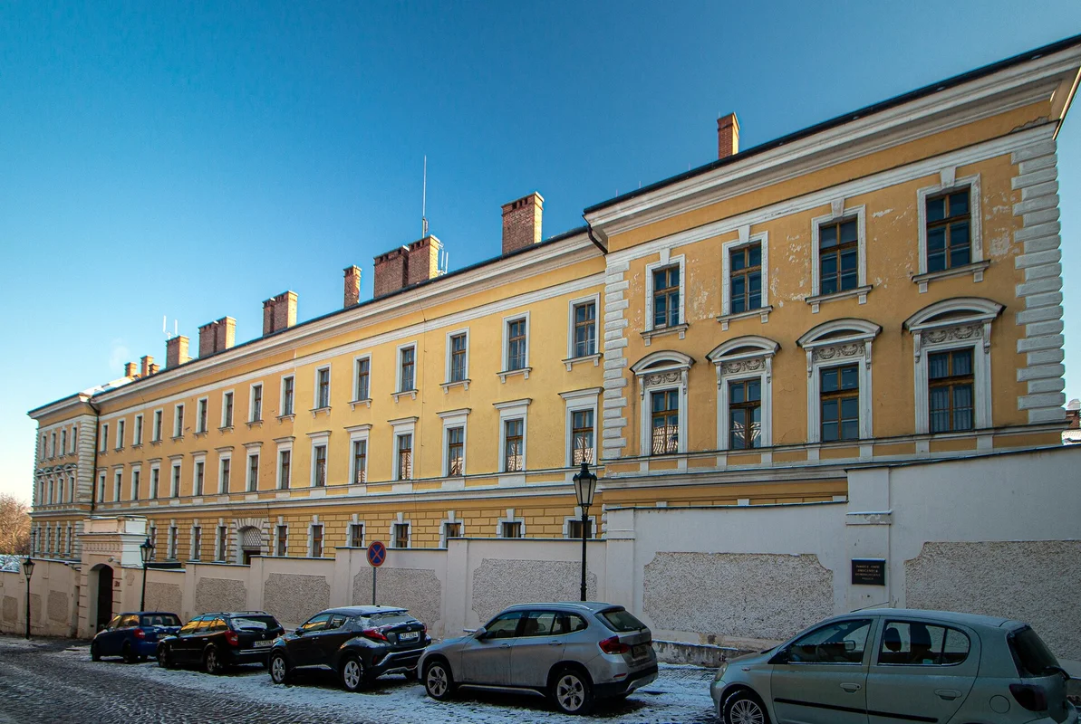 Czech Ministry of Interior building where EU Blue Card applications are filed