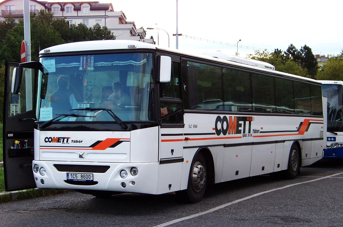Autobus MHD Tábor Comett zapojení do systému IDESKA jihočeský kraj